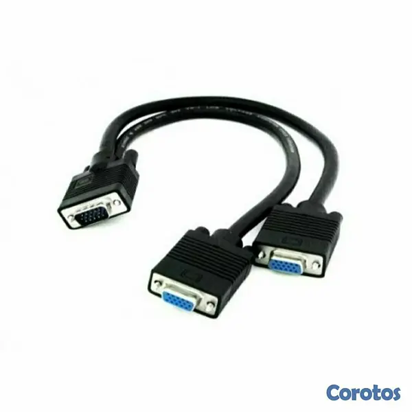 accesorios para electronica - CABLE AGILER SPLITTER VGA PARA 2 MONITORES EN UN EQUIPO (AGI-1146)