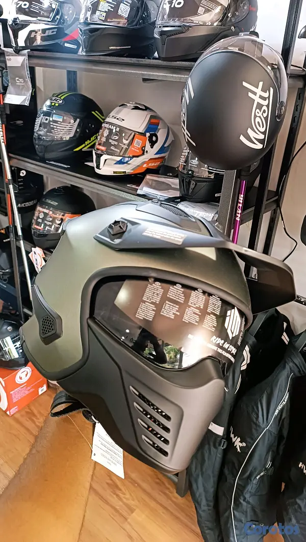 accesorios para vehiculos - CASCO PARA MOTOCICLETA ADVENTURE  TIPO TRANSFORME CON CERTIFICACION DOT  NUEVOS 4