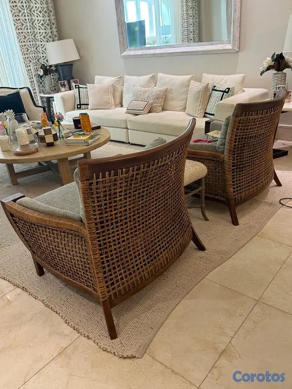 muebles y colchones - Conjunto de 2 butacas en excelente estado 4