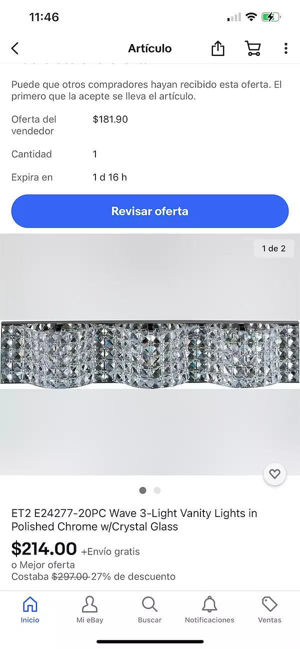 decoración y accesorios - Lámpara de pared - AL POR MAYOR Y AL DETALLE 2