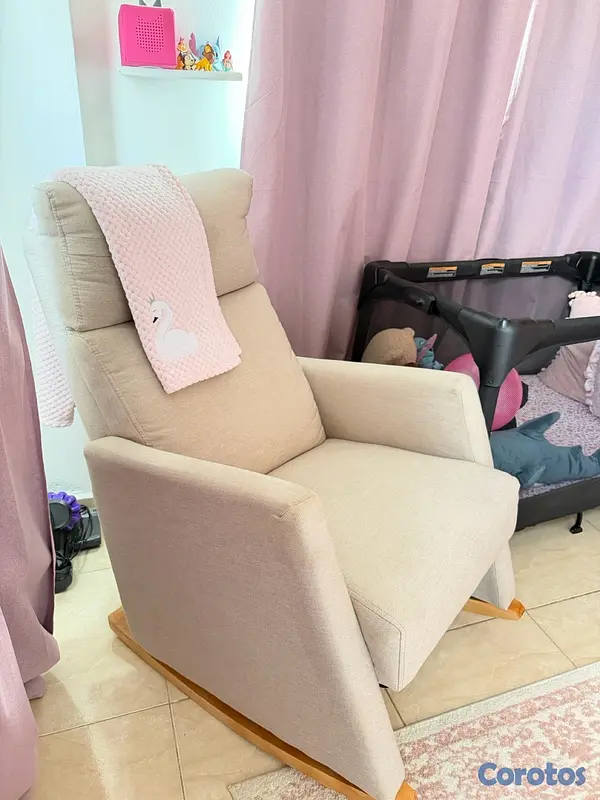 muebles - Silla mecedora de lactancia  2