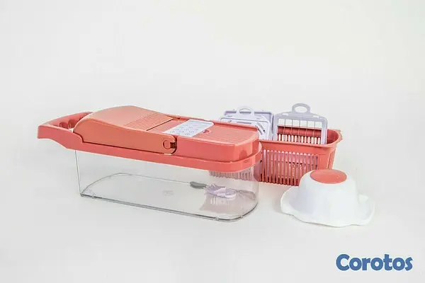 cocina - Cortador de vegetales y frutas con accesorios multifunción 14 en 1  2