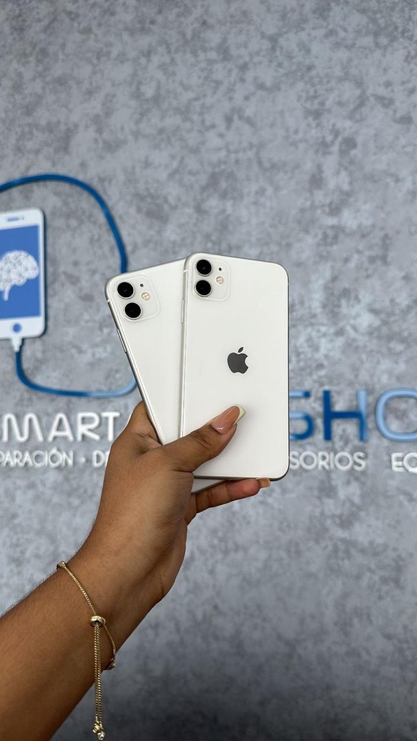 celulares y tabletas - IPHONE 11 NORMAL 64/128GB BLANCO DESBLOQUEADO DE FABRICA (SOMOS TIENDA) 0