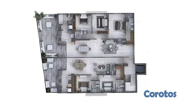apartamentos - En Venta Apartamentos en el Millon de 2 y 3 habitaciones 7