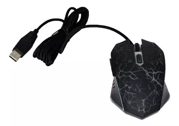 accesorios para electronica - Kit de Gamer Juego Combo Teclado + Mouse + Audifonos + Mouse pad gaming 7