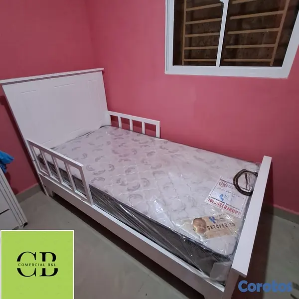 muebles y colchones - Cama de 39" pulgadas  3
