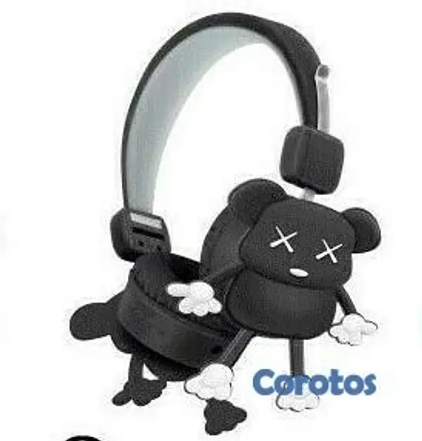 camaras y audio - Audifono inalambrico para niños y adolescentes diseño de oso. 3