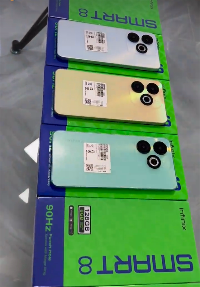 celulares y tabletas - Precio de oferta🚨🚨🚨

Infinix Smart 8, 128 GB 8 de ram nuevos y sellados. 0