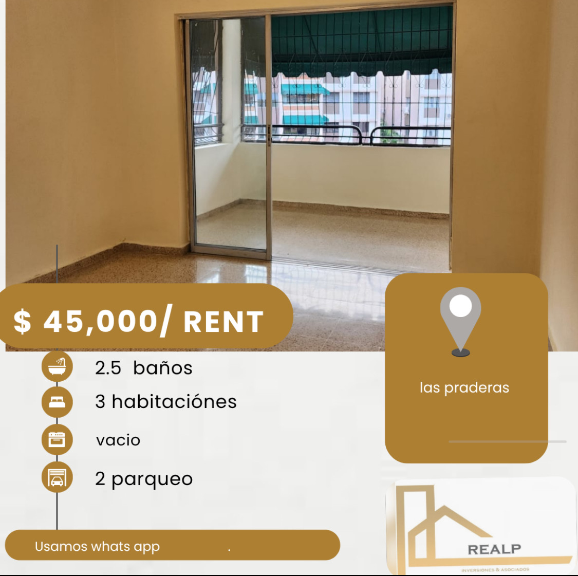 apartamentos - hermoso apartamento en los prados  0
