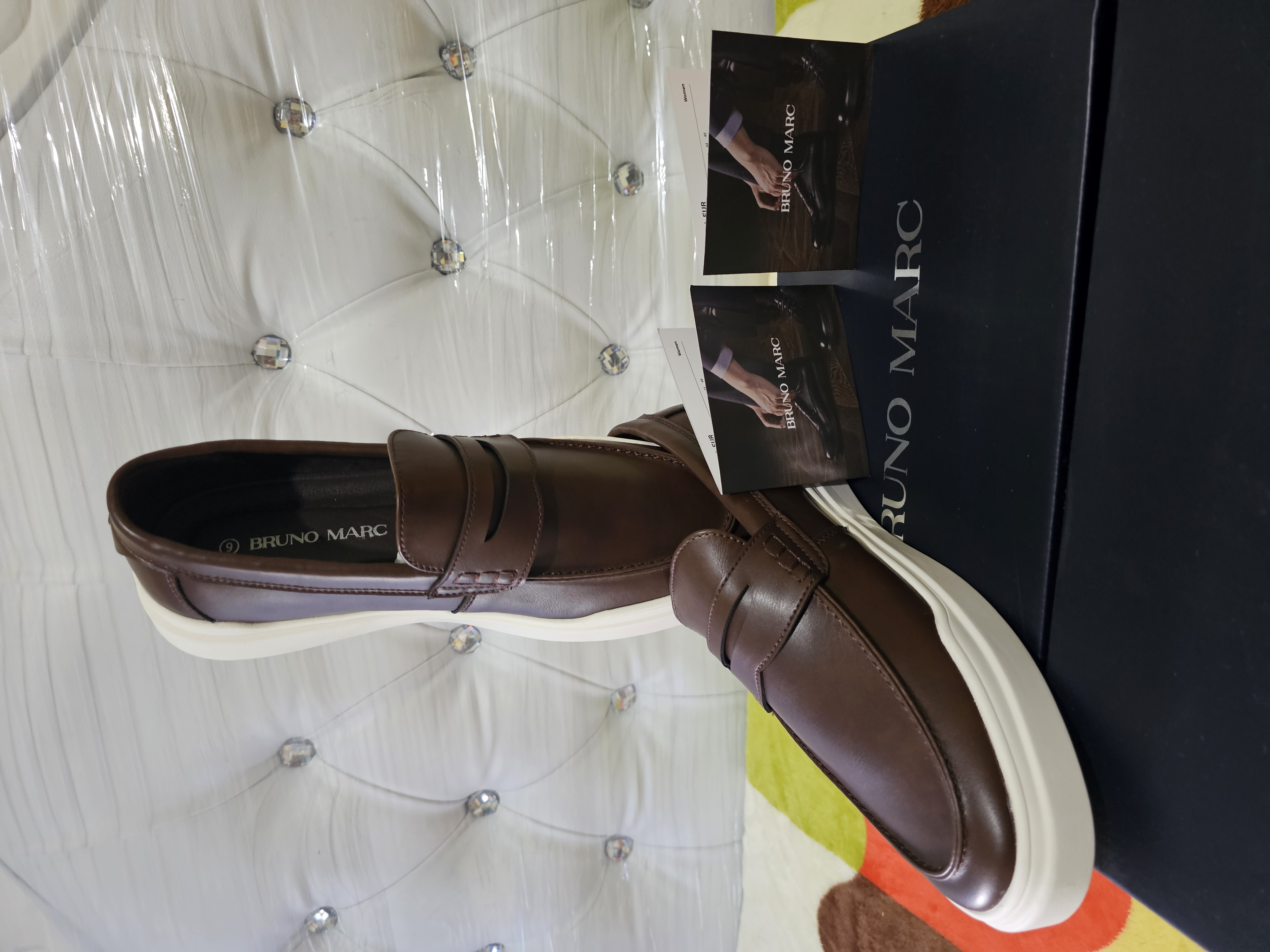 zapatos para hombre - Bruno Marc MaxFlex - Zapatos deportivos de vestir para hombre, estilo Oxford. 2