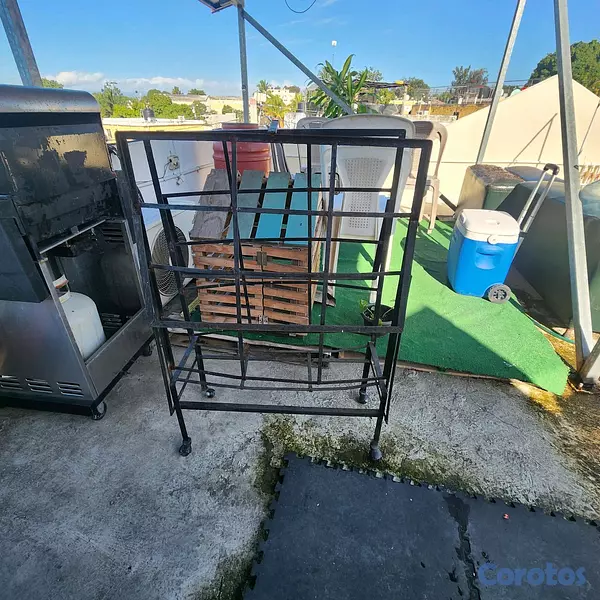muebles y colchones - base de hierro de cama pequeña 2