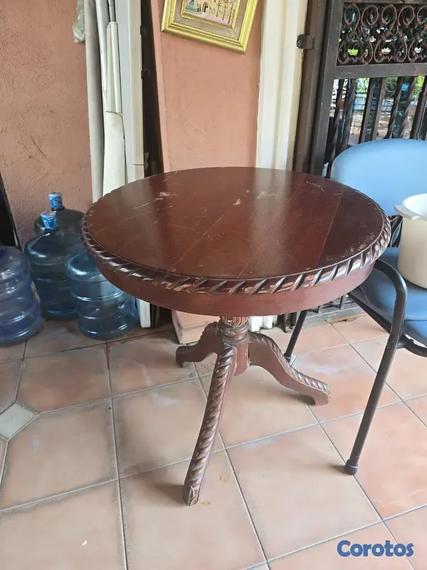 muebles y colchones - Mesa de Caoba 3