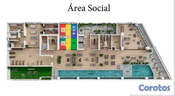 apartamentos - Proyecto en venta pre lanzamiento en La Esperilla, 3 habitaciones 2