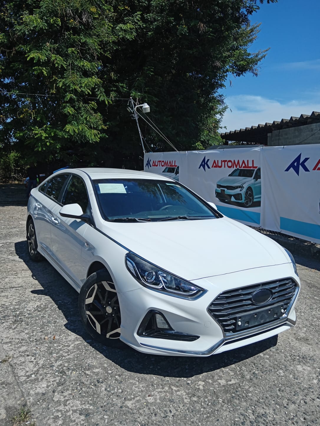 carros - HYUNDAI SONATA NEW RISE 2018 BLANCO 9