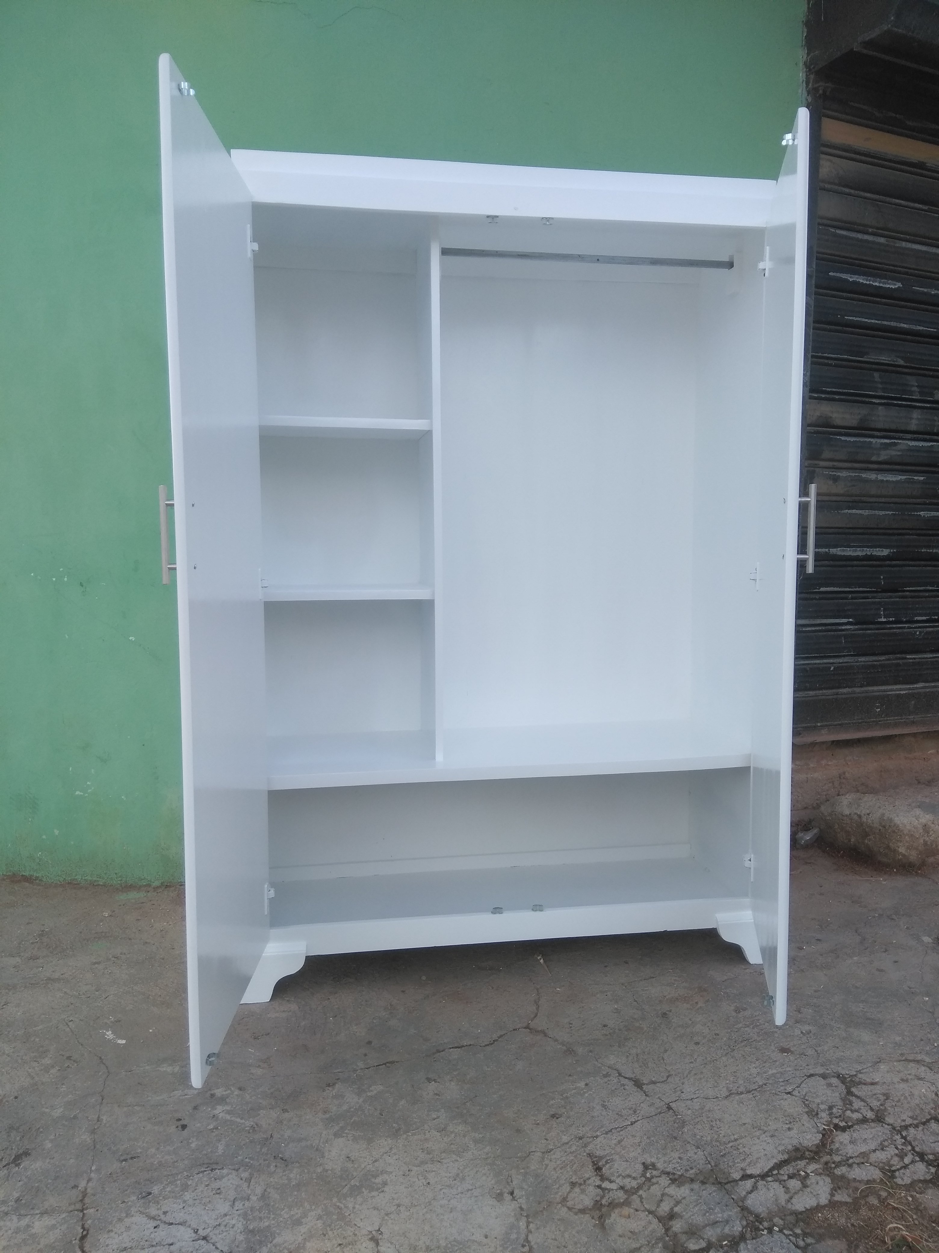 muebles y colchones - Closet blanco grande  1