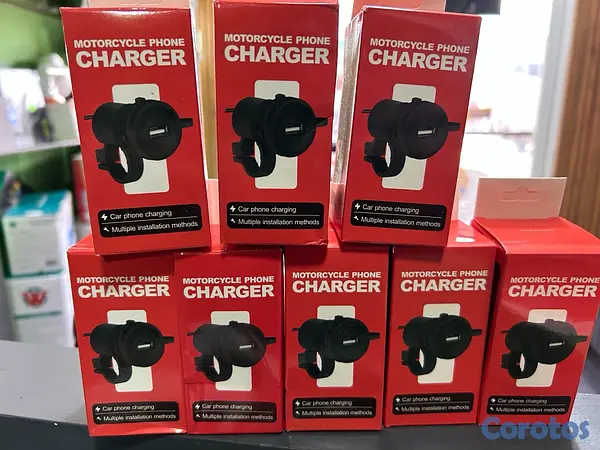 otros electronicos - cargador 🔌 de motos usb  2