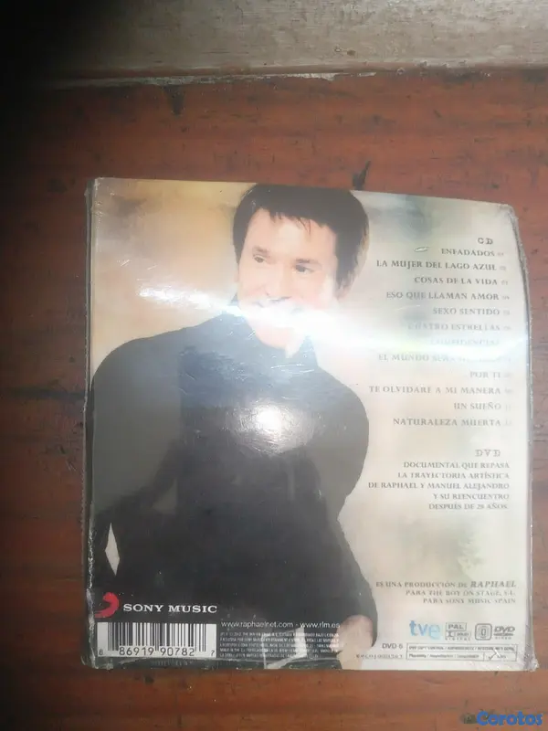 cds y vinilos - CD Raphael de España el reencuentro año 2012 2