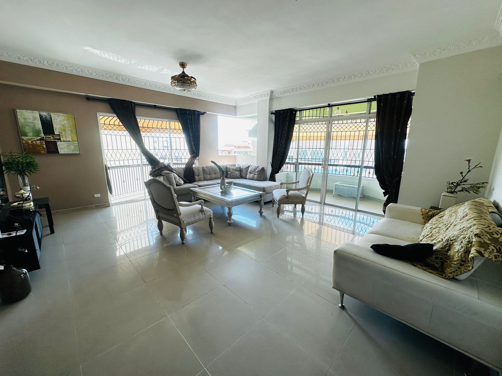 apartamentos - Alquilo apartamento amueblado en Bella Vista 
