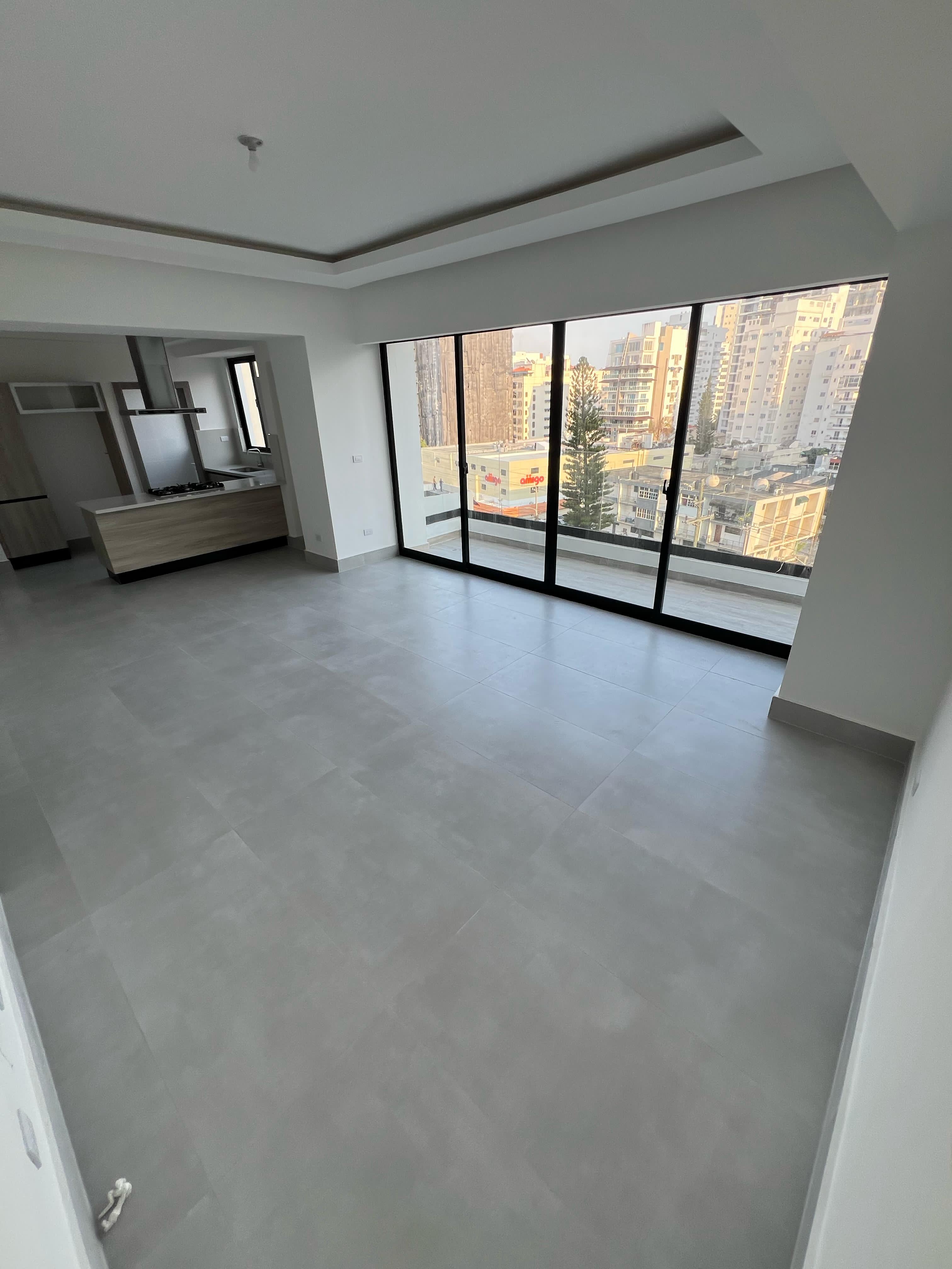 apartamentos - Alquiló naco dos hab 2.5 baños dos parqueos balcón 0