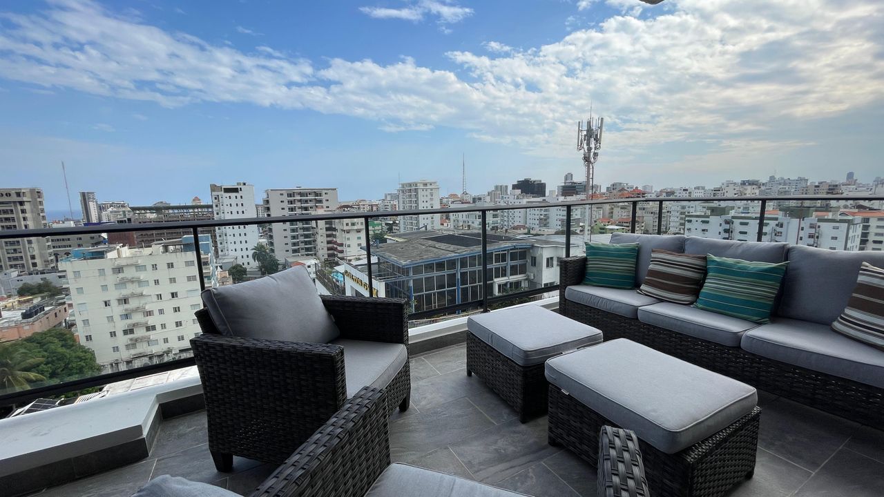 apartamentos - Apartamento en renta en Evaristo Morales  1