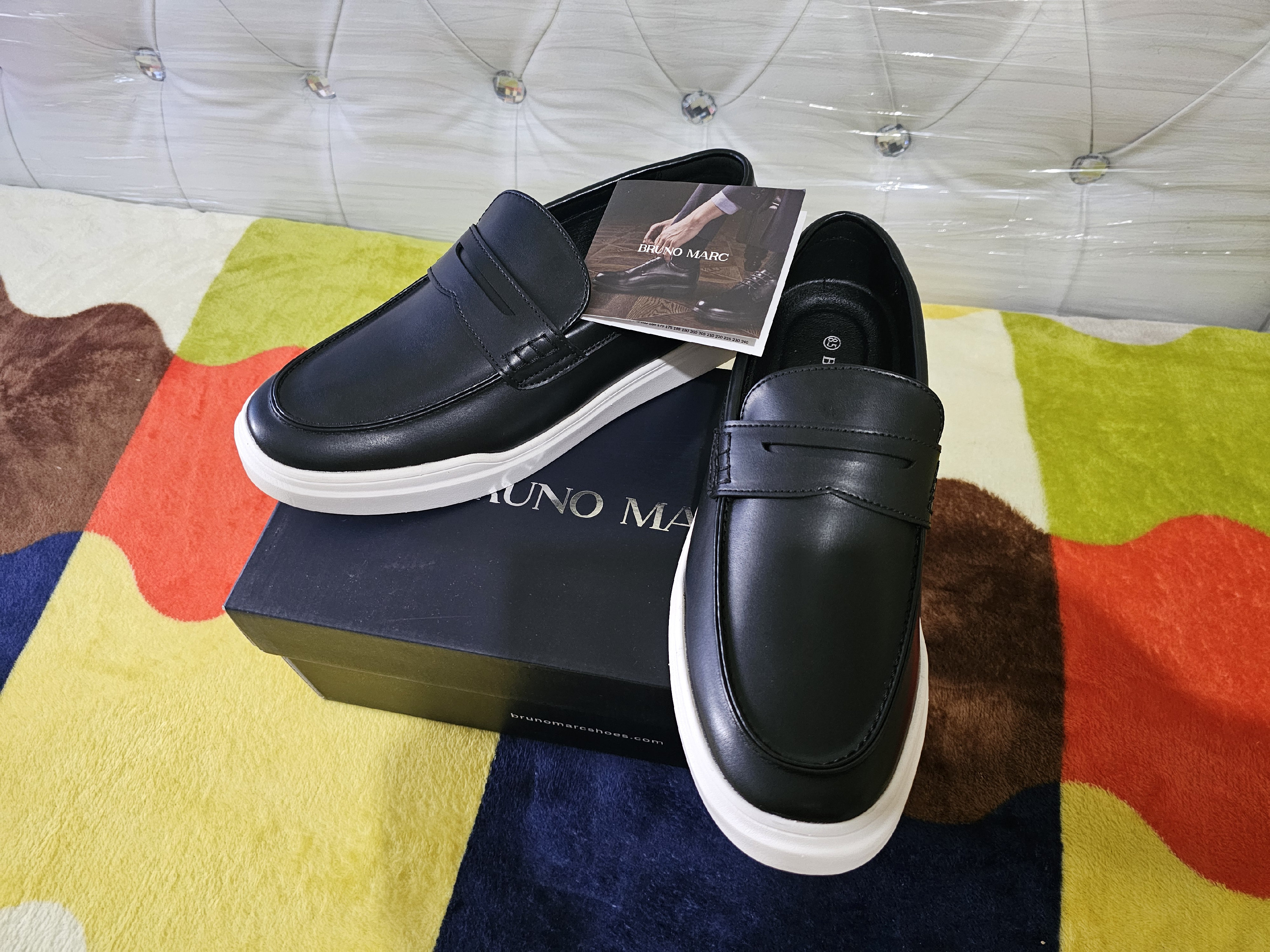 zapatos para hombre - Bruno Marc MaxFlex - Zapatos deportivos de vestir para hombre, estilo Oxford. 3