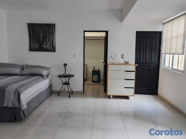apartamentos - ALQUILO APTO ESTUDIO AMUEBLADO,  57 Mts.2, 6TO PIS 6