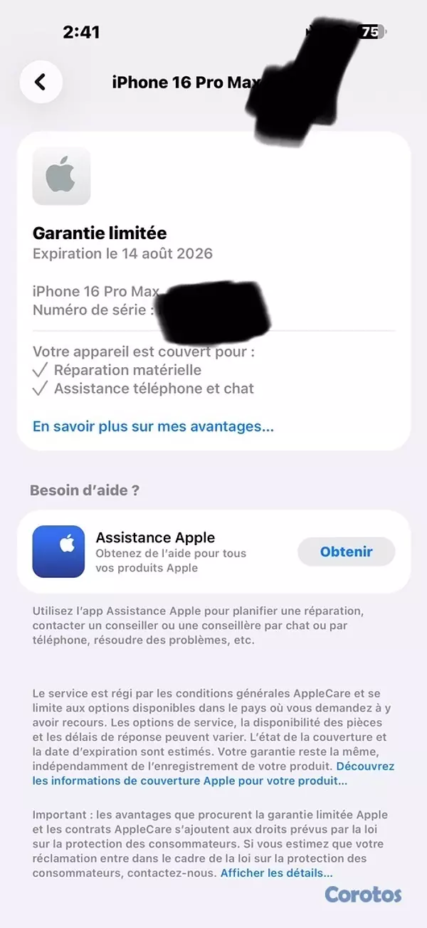celulares y tabletas - Vendo iPhone 16 pro Max de 512gb con garantía Apple aún vigente como nuevo  3