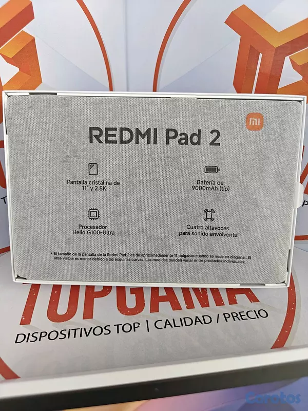 celulares y tabletas - REDMI PAD 2, 8GB RAM 256GB ROM 12