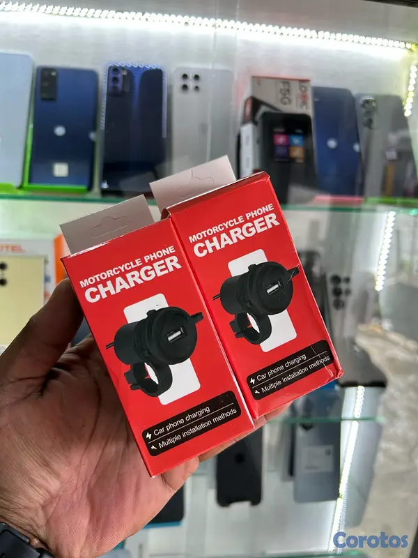 otros electronicos - cargador 🔌 de motos usb  3
