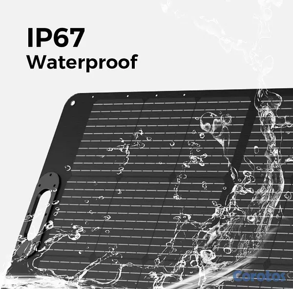 plantas e inversores - panel portátil oupes 160W  4