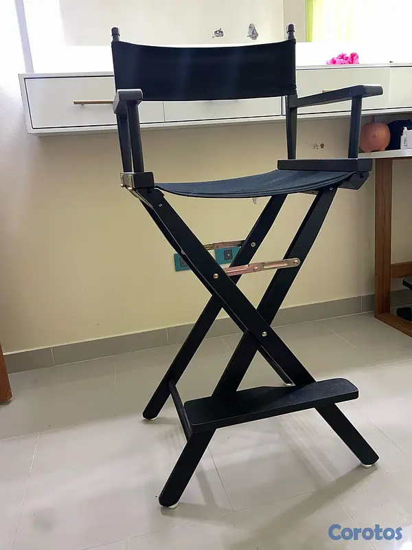 salud y belleza - Silla de maquillaje estilo cine en venta  4