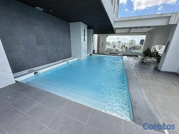 apartamentos - Vendo Apartamento a Estrenar de 1 Habitación En Ensanche Serralles PD614 11