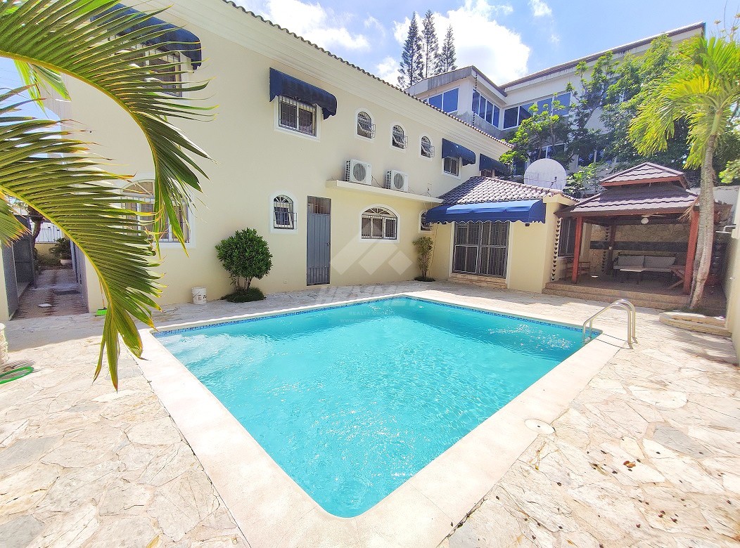 casas - MODERNA CASA AMUEBLADA CON PISCINA CERROS GURABO SANTIAGO 8