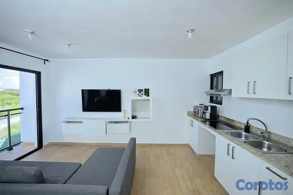 apartamentos - Centro de Bávaro en los Corales. Av. Alemania cerc 4