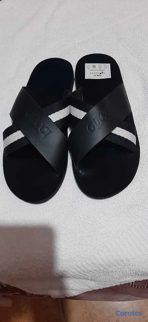 zapatos unisex - Sandalias en piel para damas y caballeros.  7