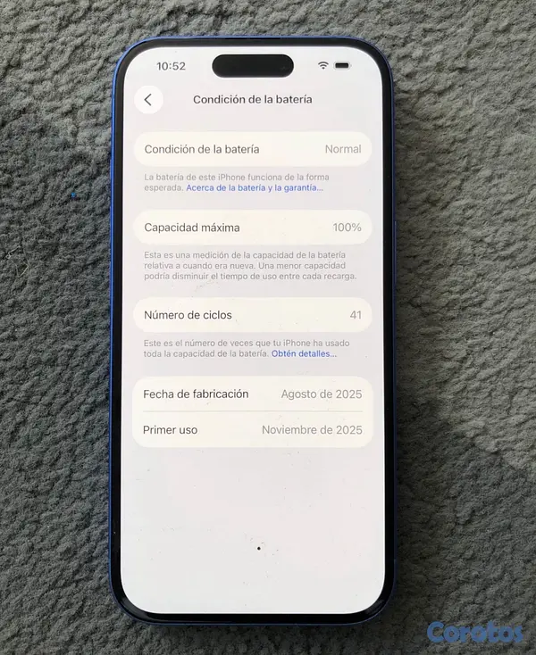 celulares y tabletas - este iPhone solo se ah usado 2 beses es Desblokeado para orang  5