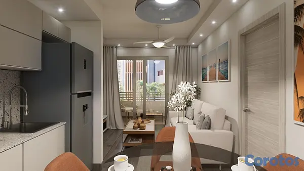 apartamentos - Apartamentos en venta en Boca Chica cerca de la playa 3