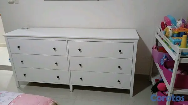 muebles y colchones - Gavetero blanco 2