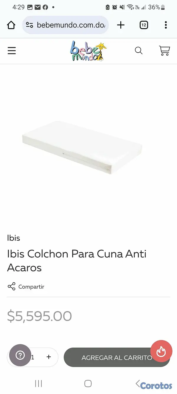 muebles - Vendo cuna nueva 6