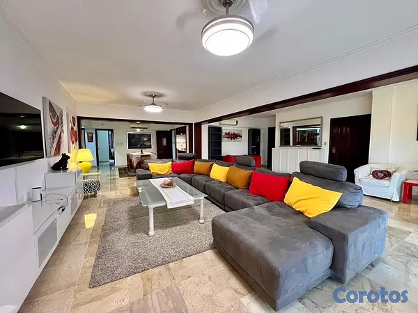 apartamentos - vendo avenida anacaona tres habitaciones con su baño dos parqueos paralelos  14