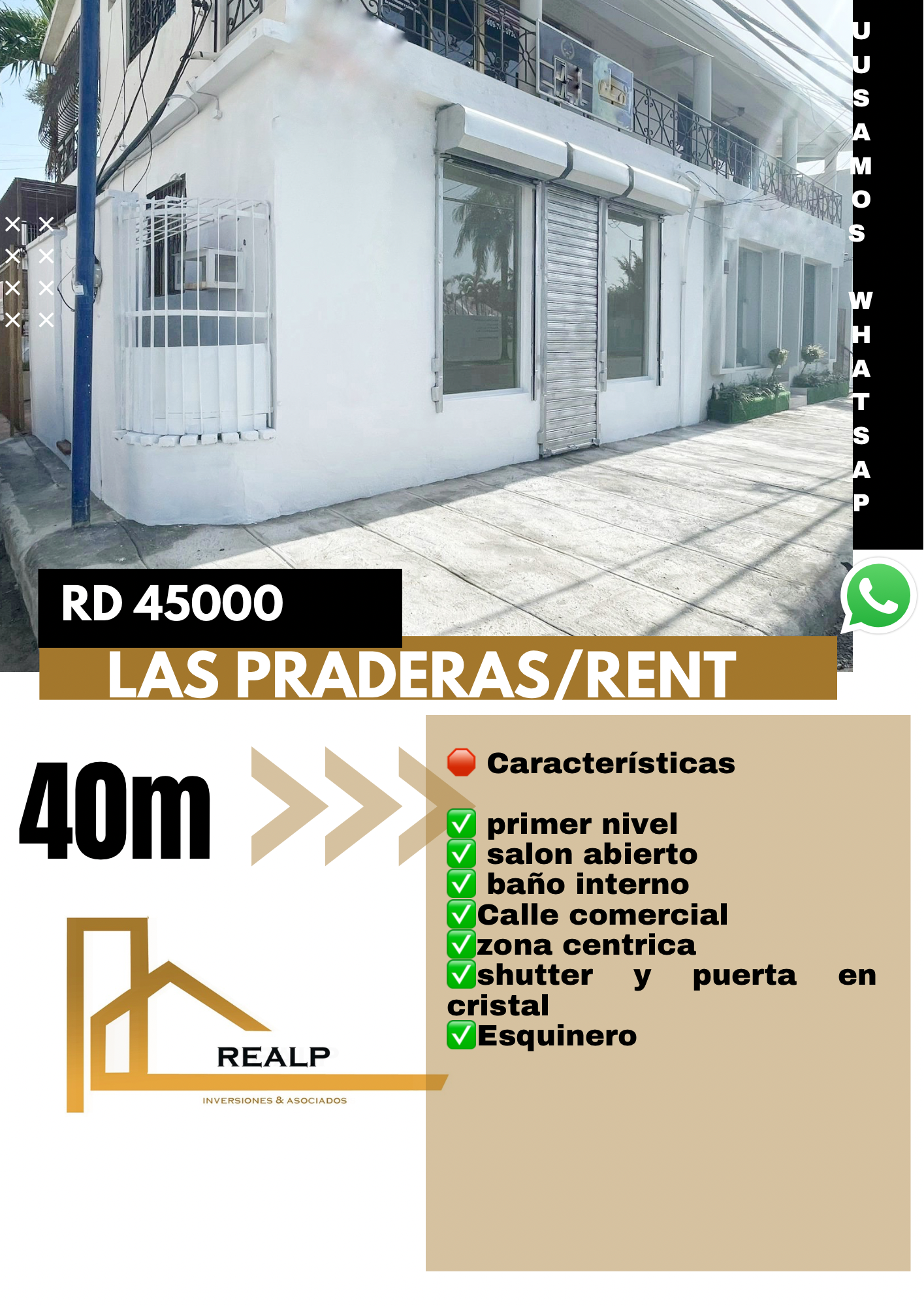 oficinas y locales comerciales - Alquiler local en primer nivel 