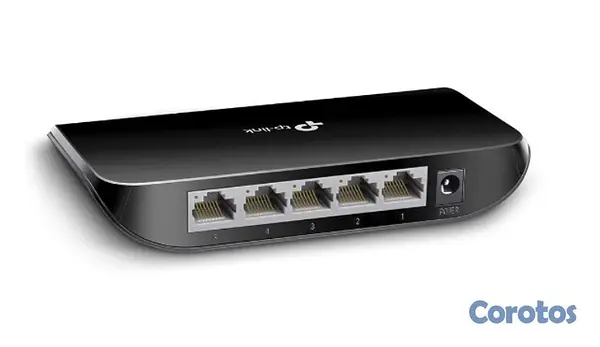 otros electronicos - Switch TP-Link Gigabit Ethernet de 5 Puertos TL-SG 2