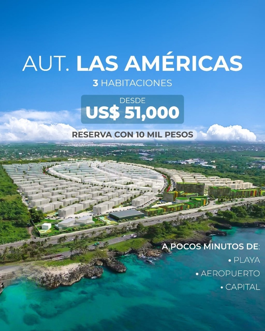 apartamentos - Apartamentos en las Avenida las Américas frente al mar  3