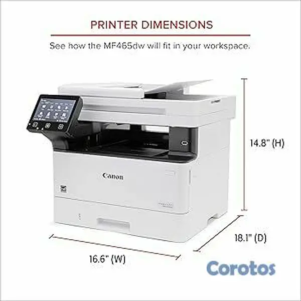 impresoras y scanners - imageCLASS MF465dw - Impresora láser multifunción  6