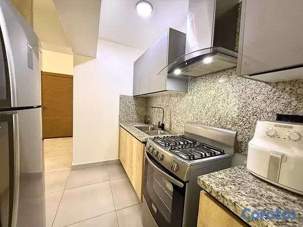 apartamentos - alquiló con o sin muebles renacimiento una habitación 1.5 baños parqueo ascensor 6