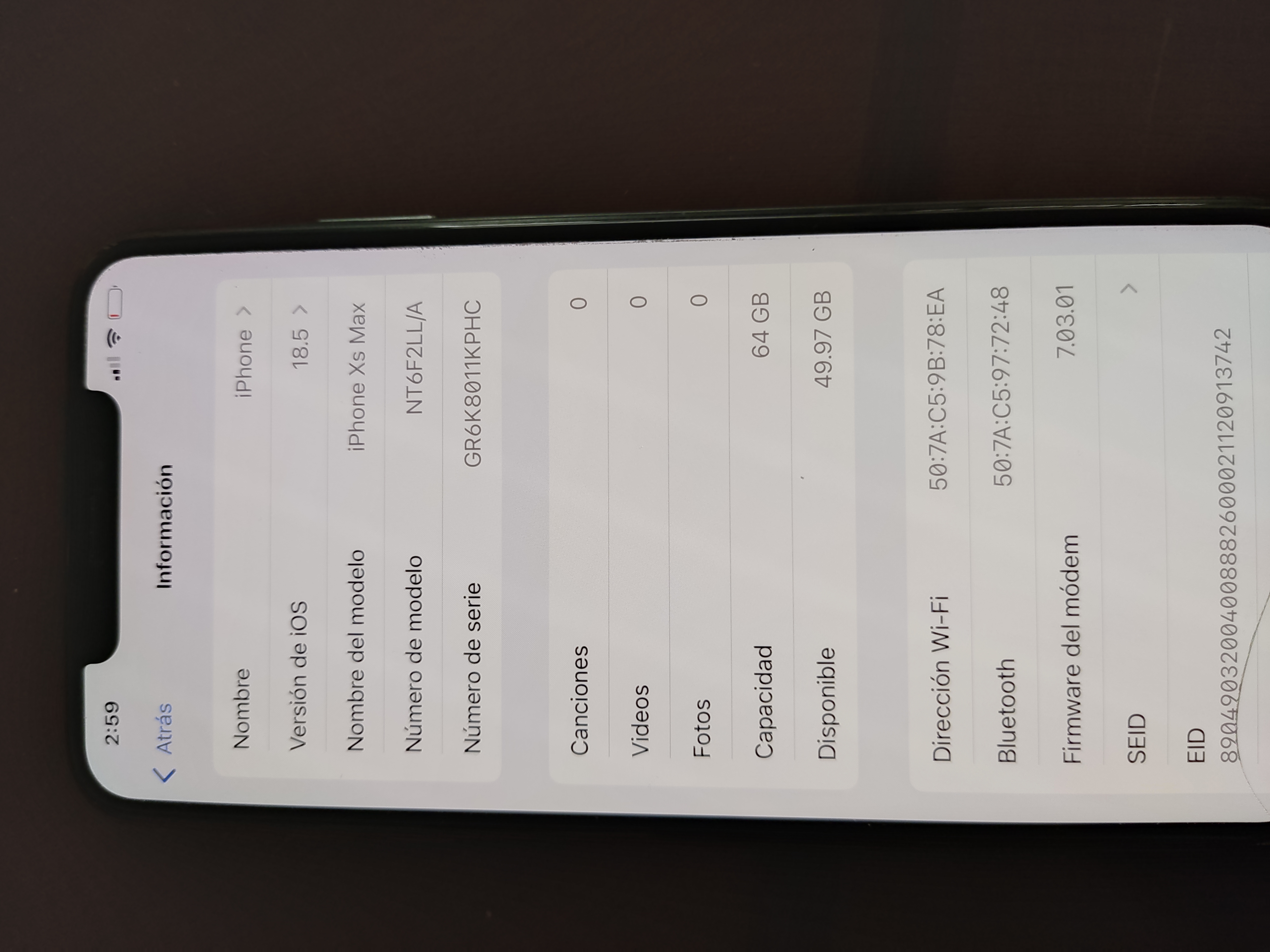 celulares y tabletas - Iphone Xs max 2
