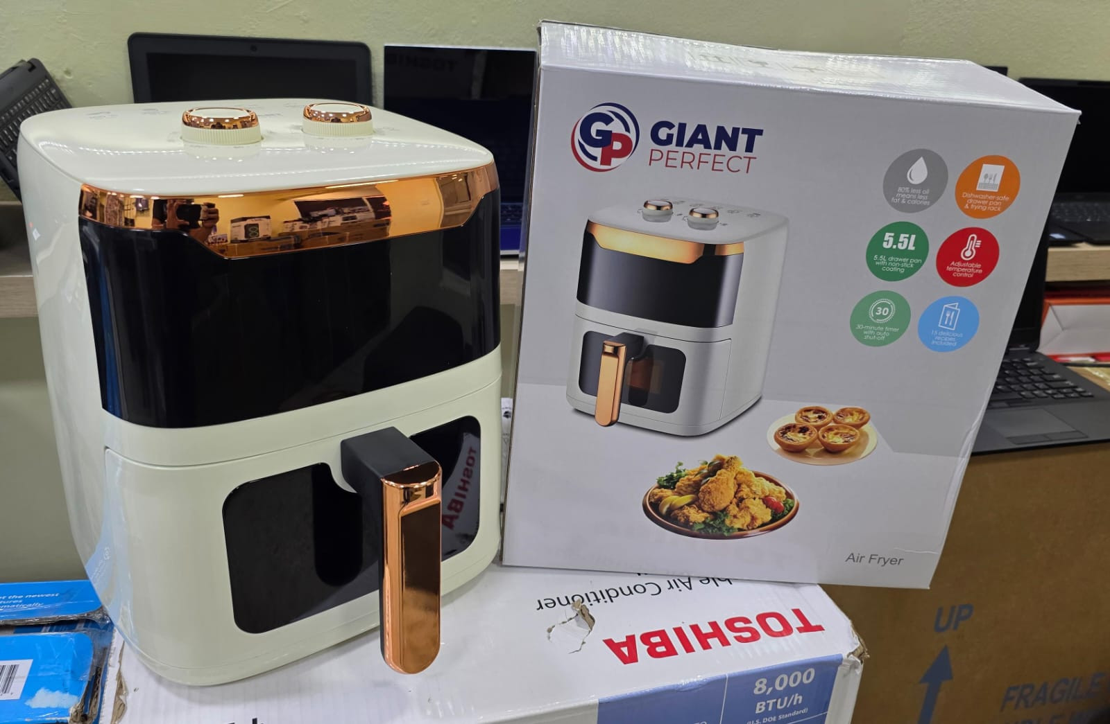 electrodomesticos - FREIDORA DE AIRE GIANT PERFECT NUEVA DE CAJA #NUEVO 
