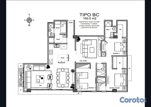 apartamentos - 4BC, Nuevo proyecto Buenos Aires Mirador 5