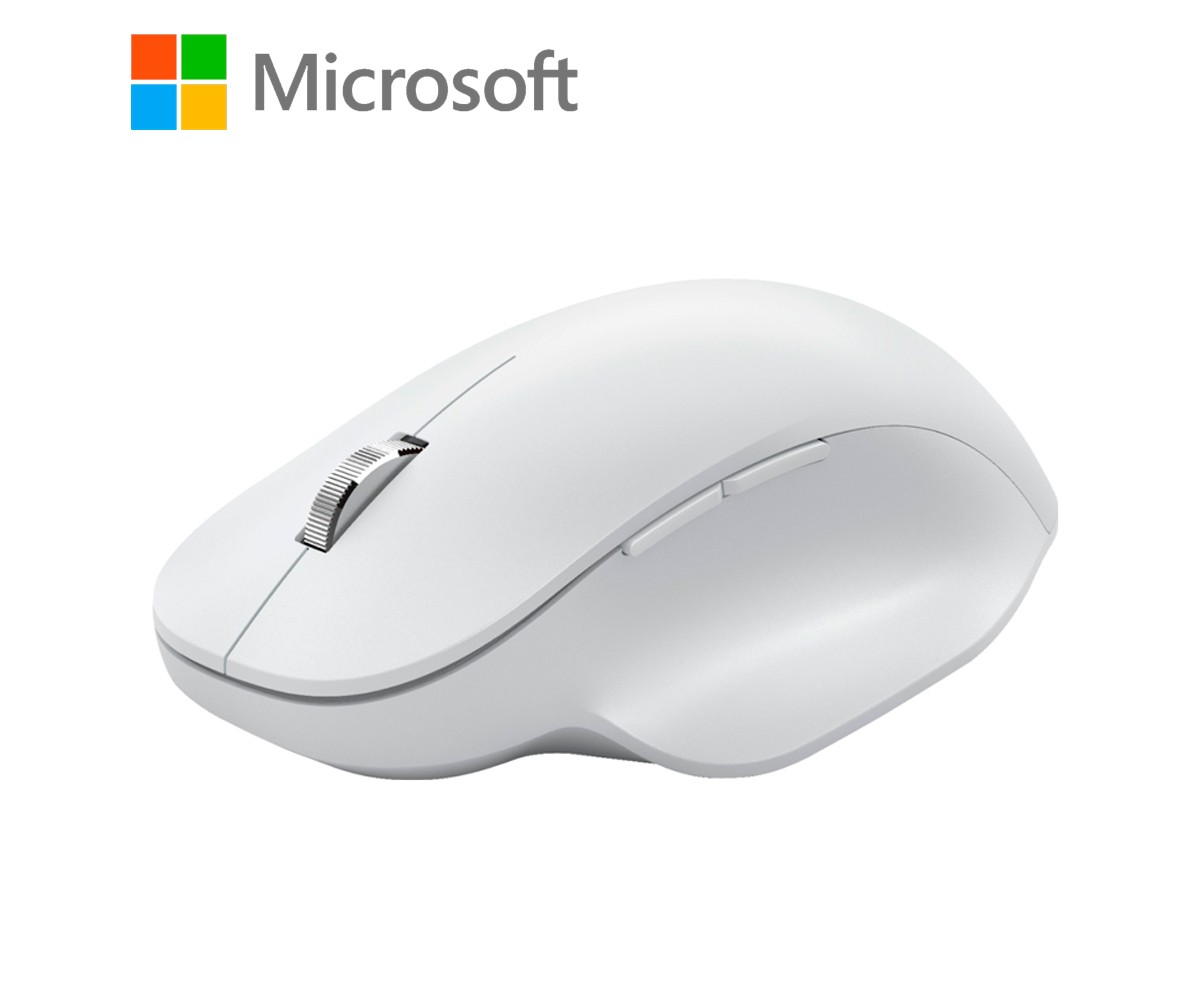 computadoras y laptops - MOUSE ERGONOMICO MICROSOFT BLUETOOTH 5.0 WIRELESS, COLOR GLACIAR (BLANCO)