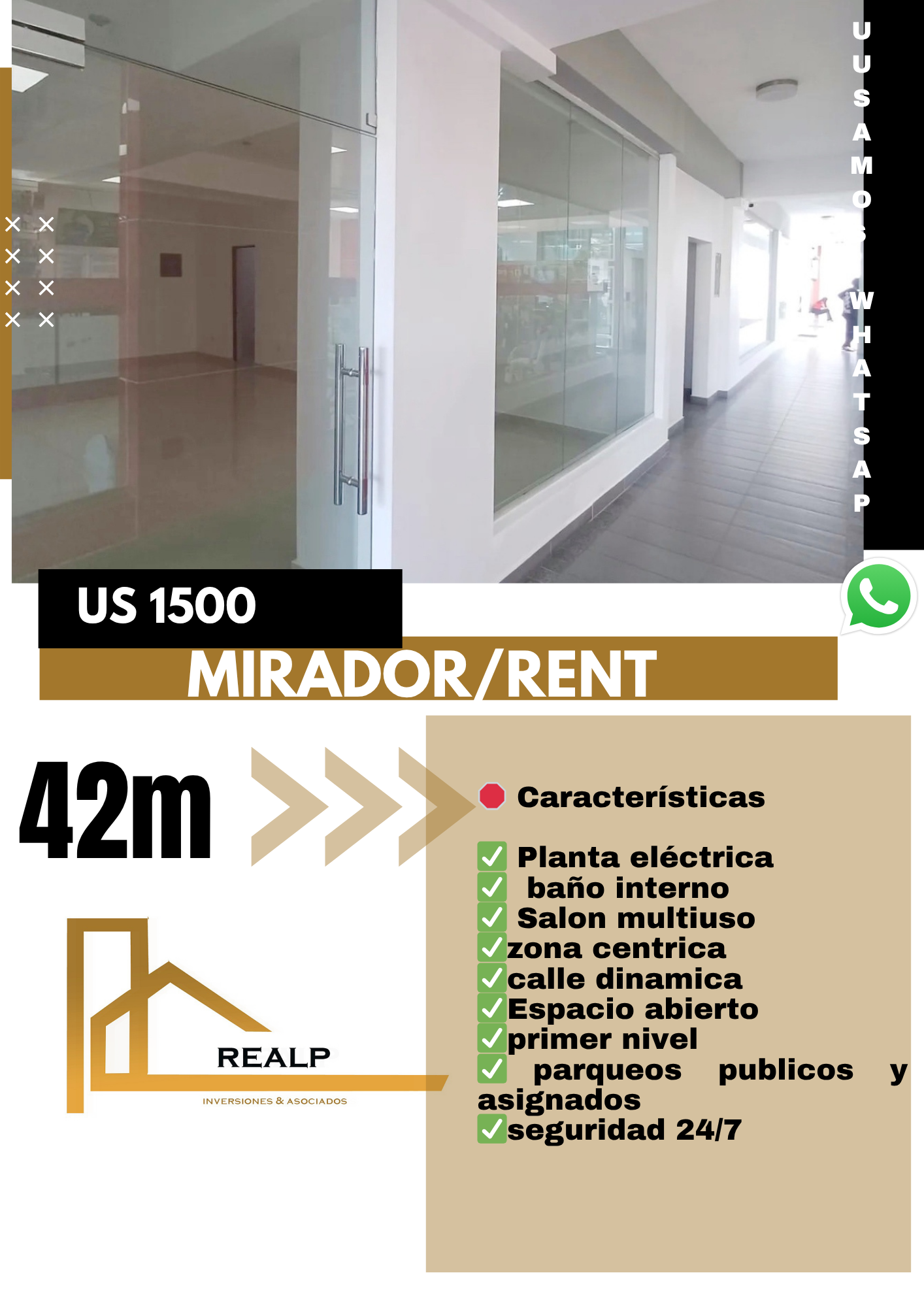 oficinas y locales comerciales - Alquiler local céntrico en el Mirador  0